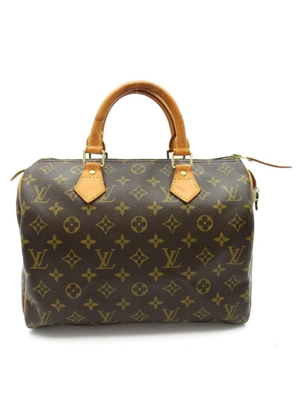 Louis Vuitton Speedy 30 Monogram Handbag Brown